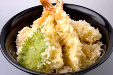 大分とり天丼　半熟卵のせ