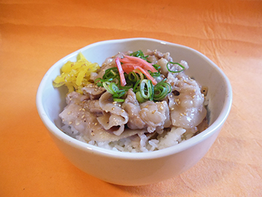 京都ぽーくの塩豚丼
